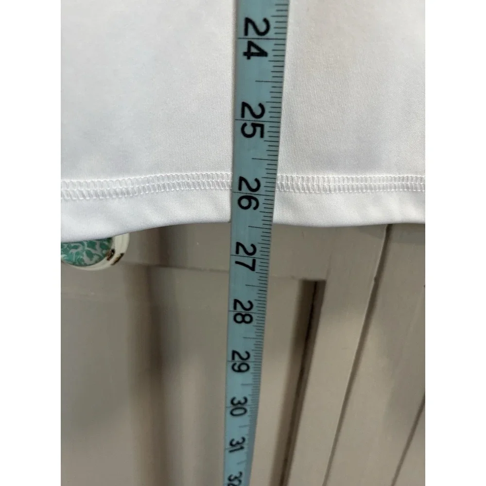 Adidas White/Blue Logo Graphic Tee‎ Size L (14-16) Short Sleeve Crew Polyester
